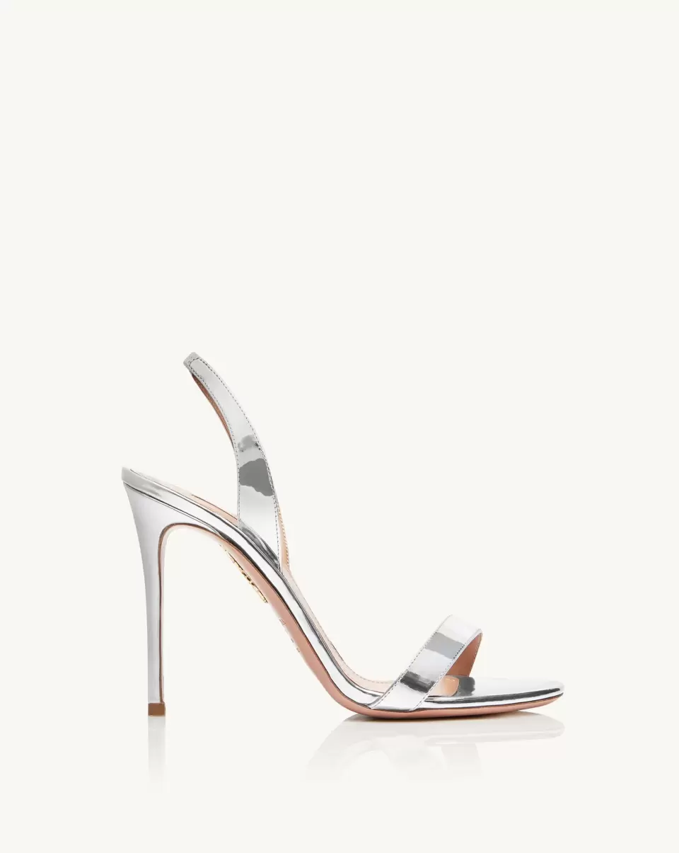 New Silver Sandals So Nude Sandal 105 Women