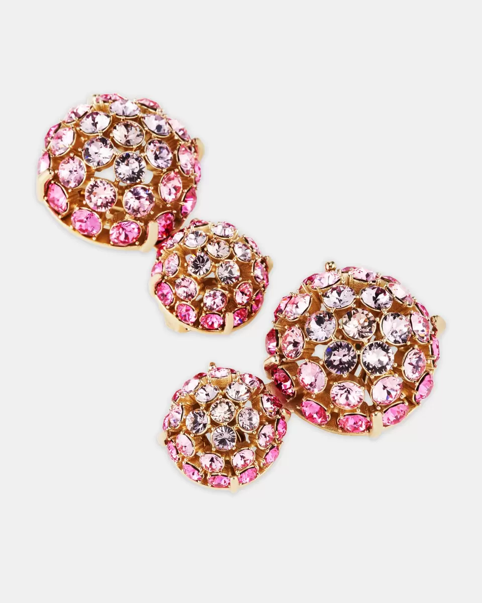 Jewelry Women Promo Love Bubbles Earrings Pink