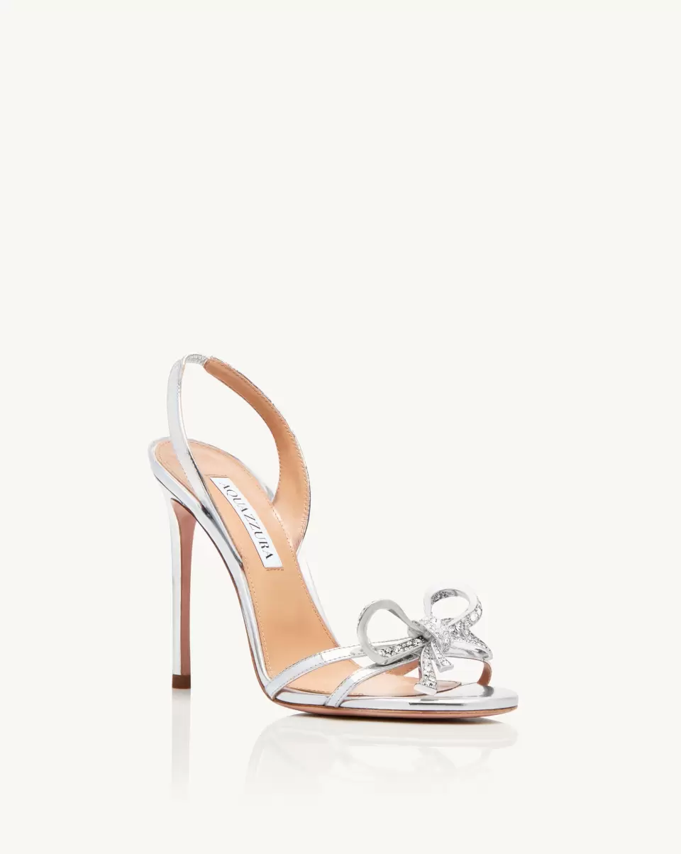 Women Comfortable Bridal Shoes Silver Babe Sandal 105