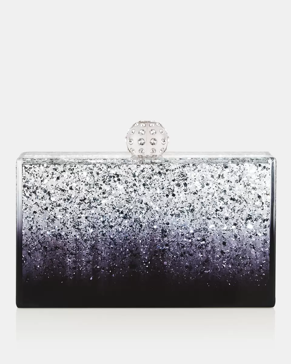 Bridesmaid Functional Women Tequila Clutch Silver