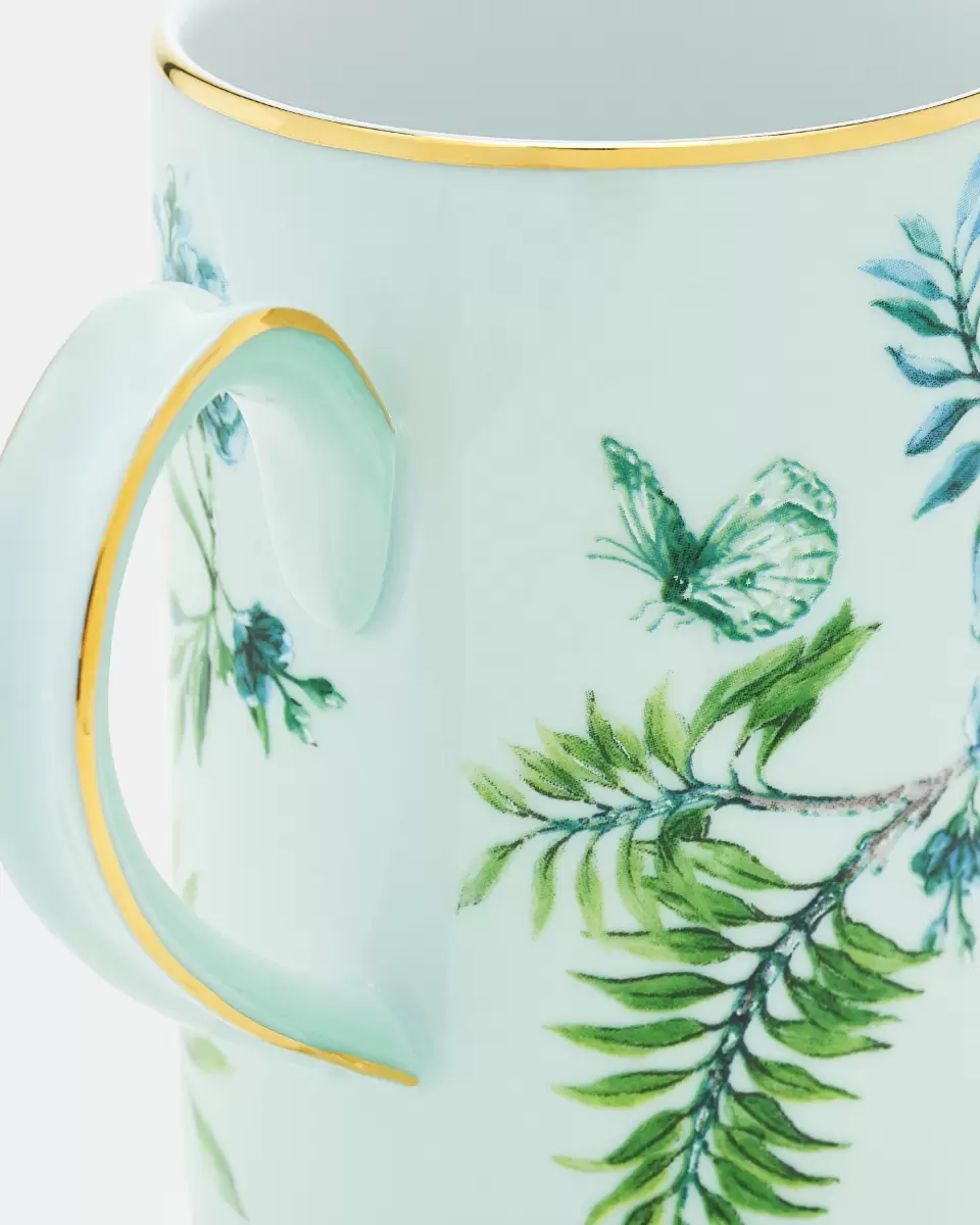Tea And Coffee Green Secret Garden Mug Unisex Affordable