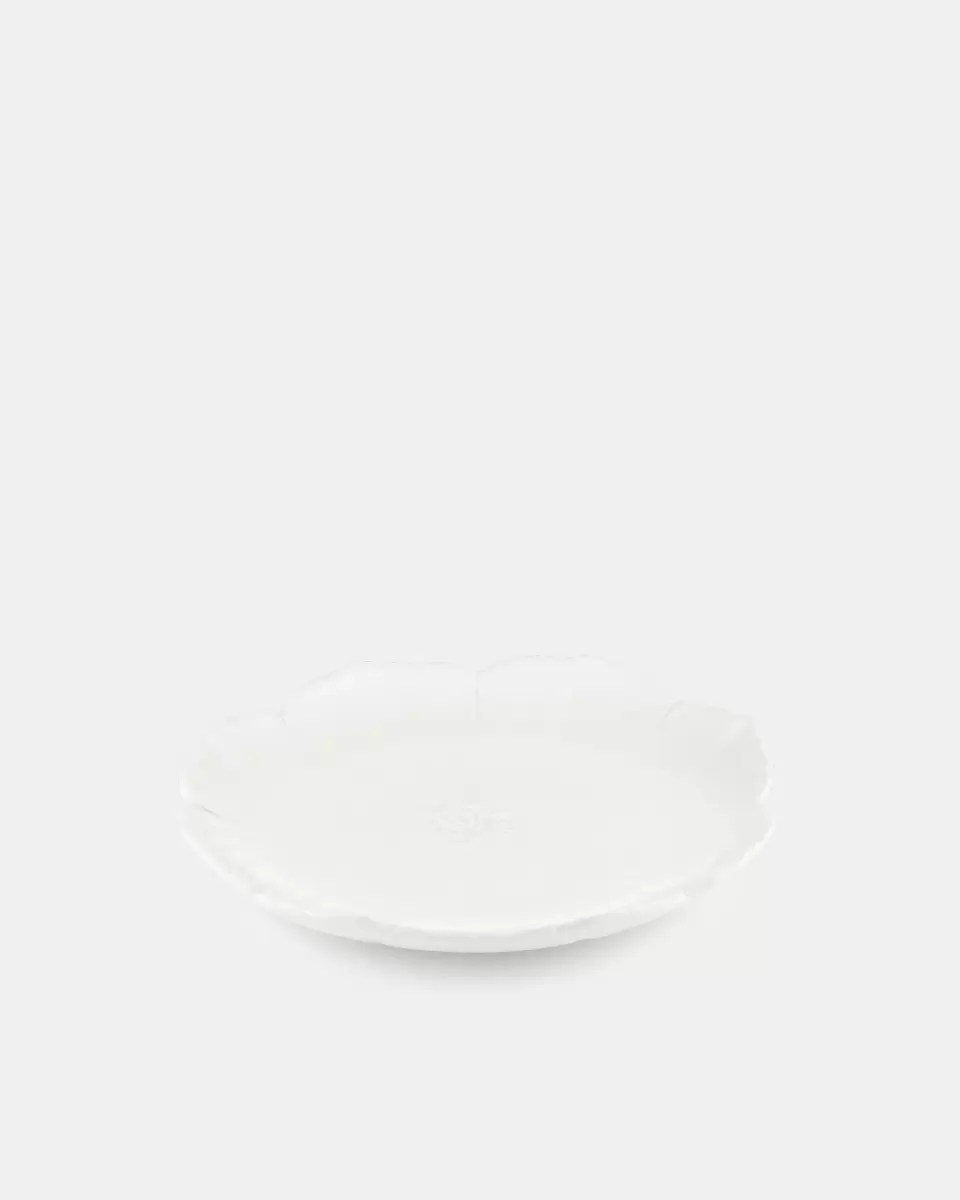 Cherry Blossom Dessert Plate Dinnerware White Unisex Reliable