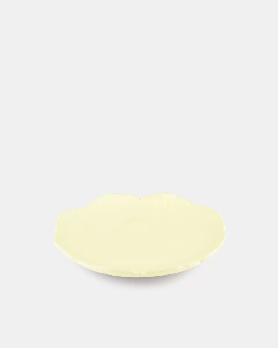 Simple Dinnerware Unisex Yellow Cherry Blossom Dessert Plate