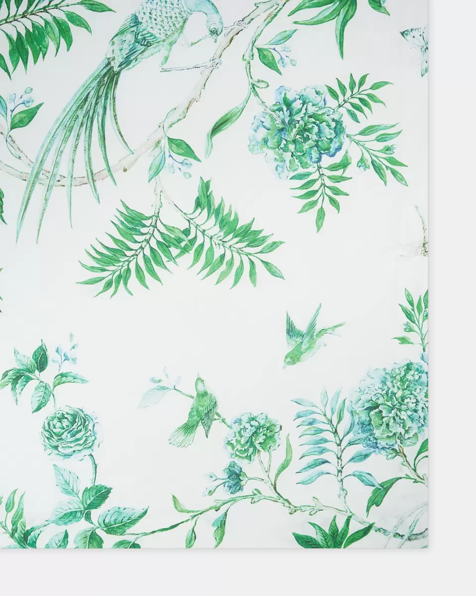 Unisex Table Linens Ergonomic Green Secret Garden Tablecloth