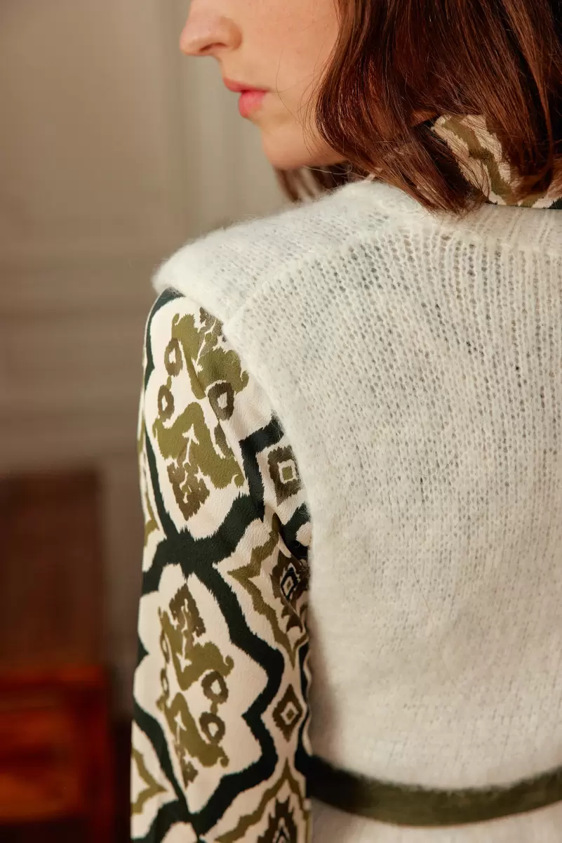 La Petite Etoile Women Knitwear Ecru Pull Makena - 3