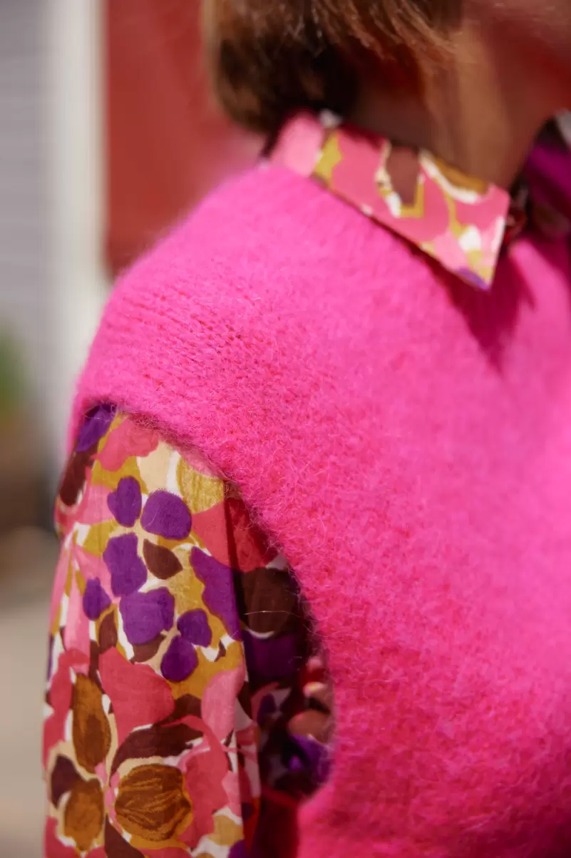 La Petite Etoile Women Pull Makena Knitwear Fushia