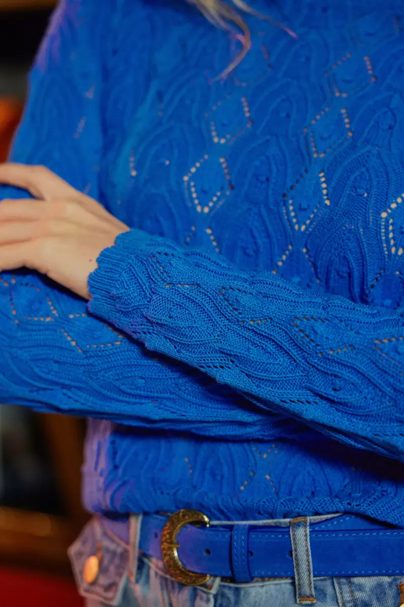 Knitwear Bleu Women La Petite Etoile Pull Radia - 3