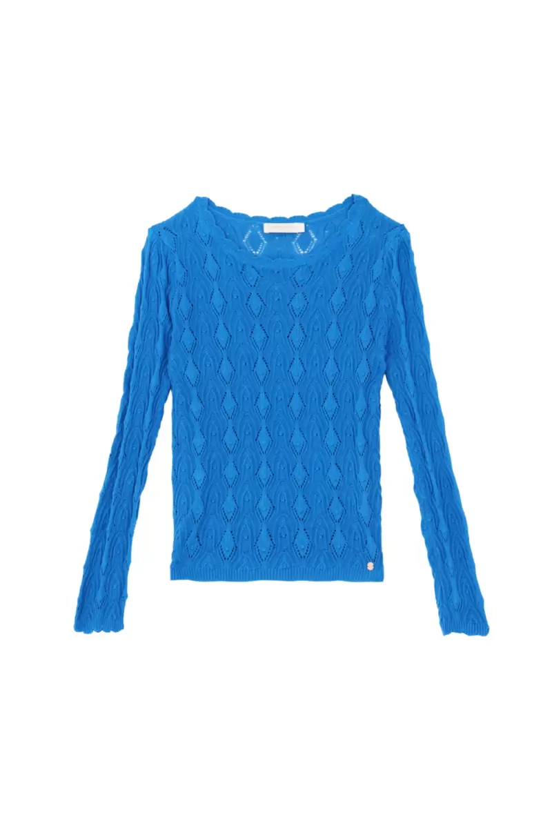 Knitwear Bleu Women La Petite Etoile Pull Radia - 4