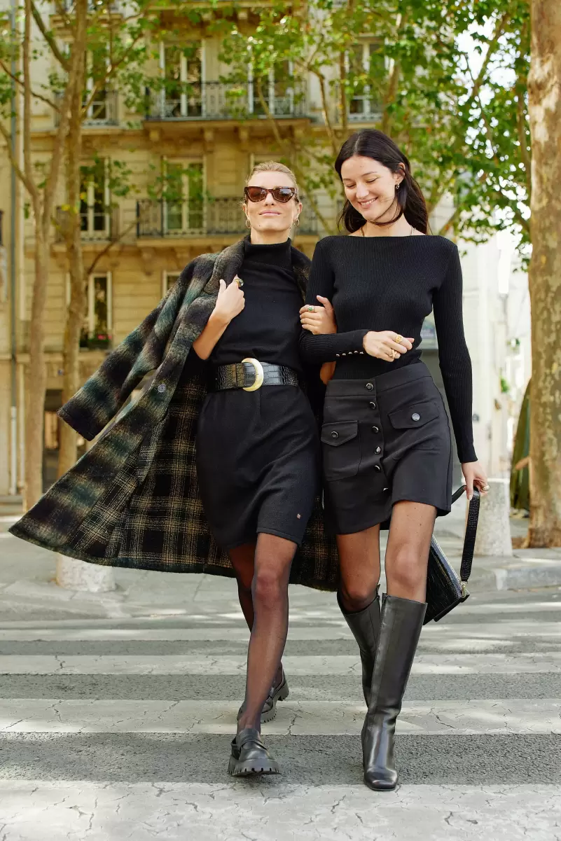 Women Skirts & Shorts Noir Jupe Axeline La Petite Etoile - 2