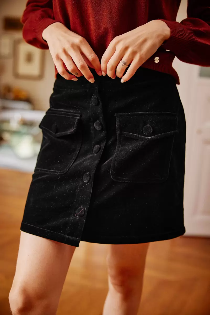 Skirts & Shorts Women La Petite Etoile Skirt Veveine Noir - 2