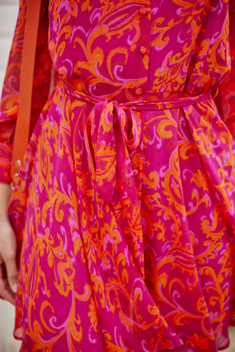 La Petite Etoile Dress Gino Dresses & Jumpsuits Women Rose/Orange - 4