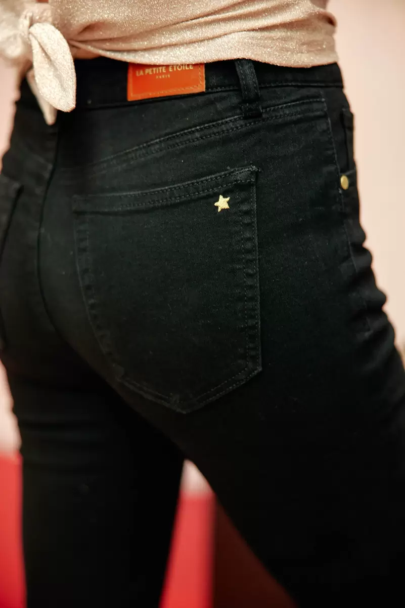 La Petite Etoile Noir Trousers & Jeans Women Jeans Maude N - 3