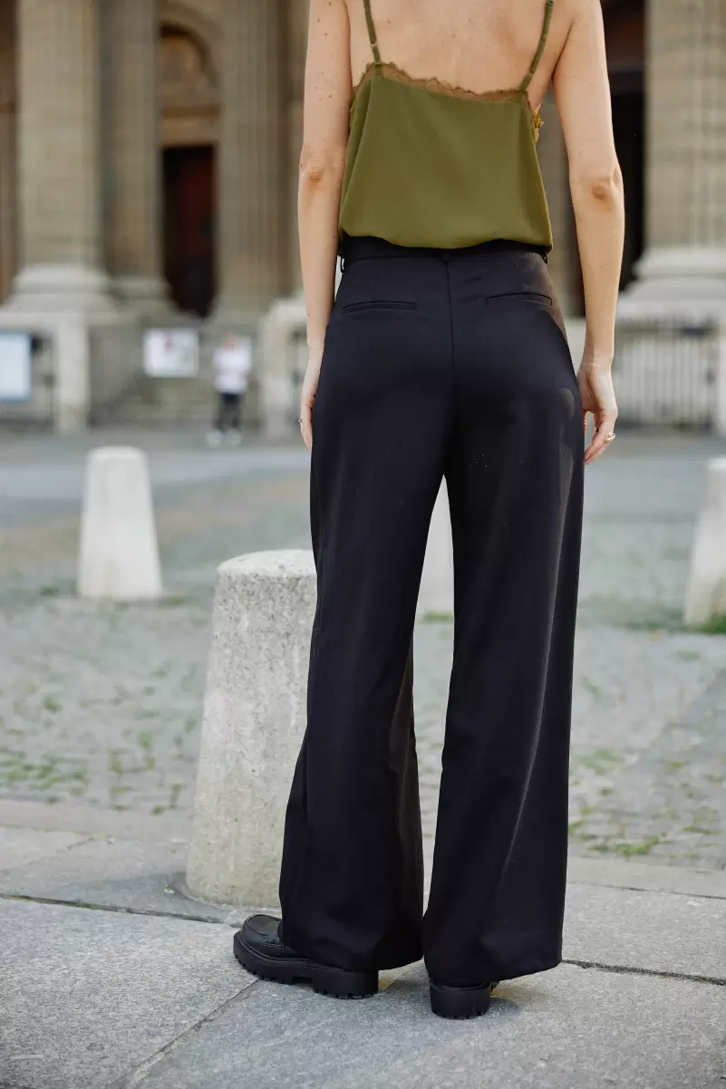 Trousers & Jeans Women Noir Pantalon Zeline La Petite Etoile - 2