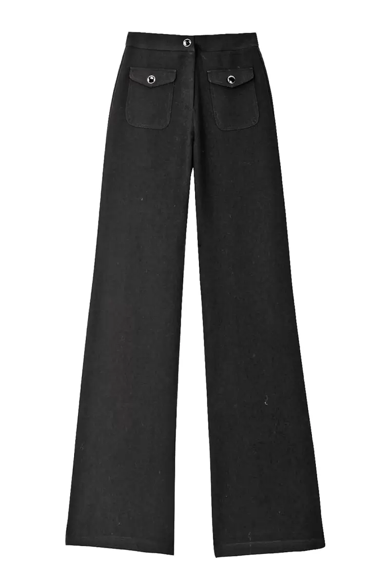 Noir Trousers & Jeans Women Pantalon Oxine La Petite Etoile - 4
