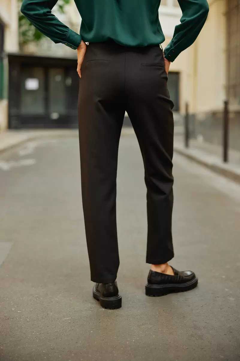 Women Noir Trouser Aris Trousers & Jeans La Petite Etoile - 2