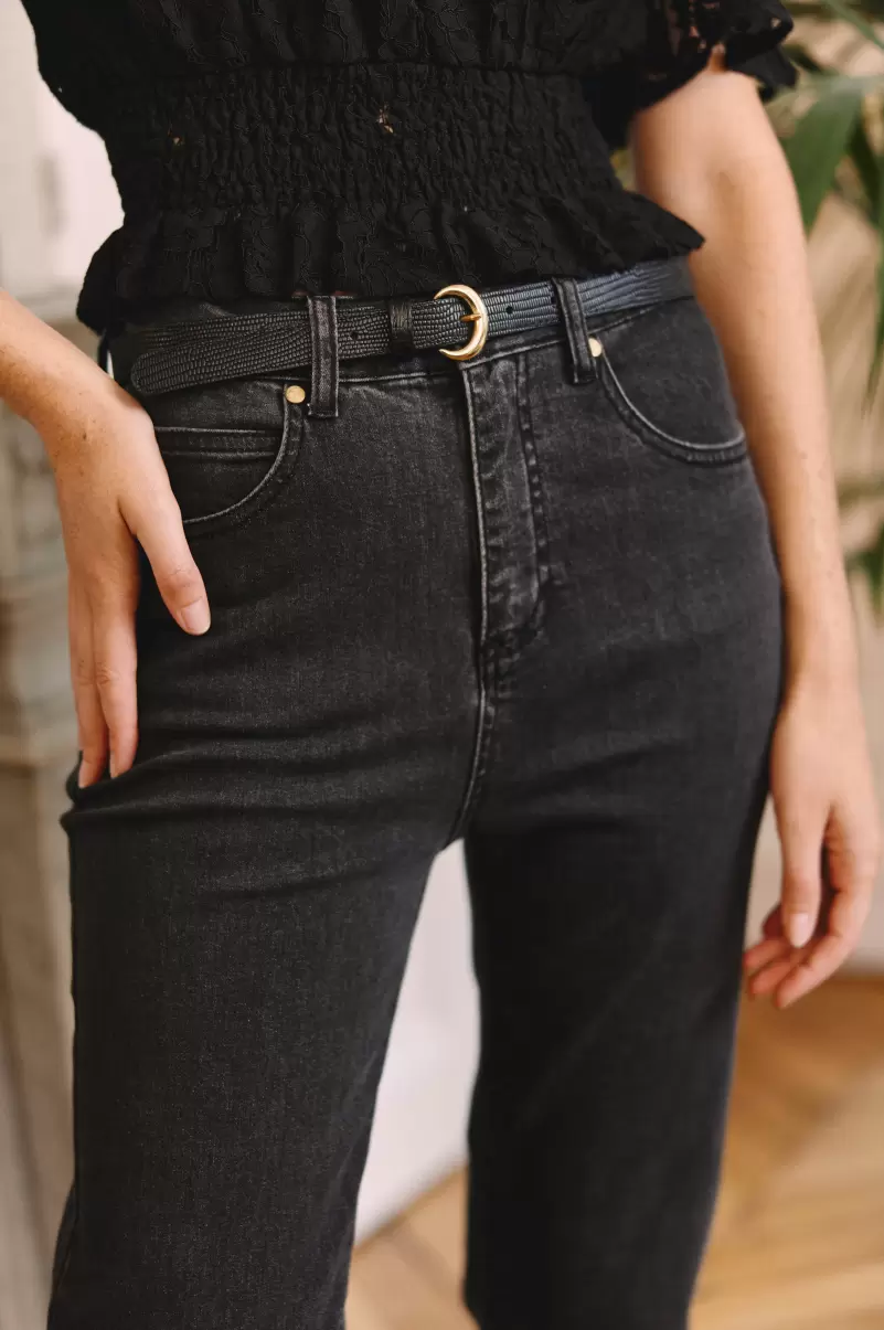 Trousers & Jeans Gris La Petite Etoile Jeans Brieg Women - 3