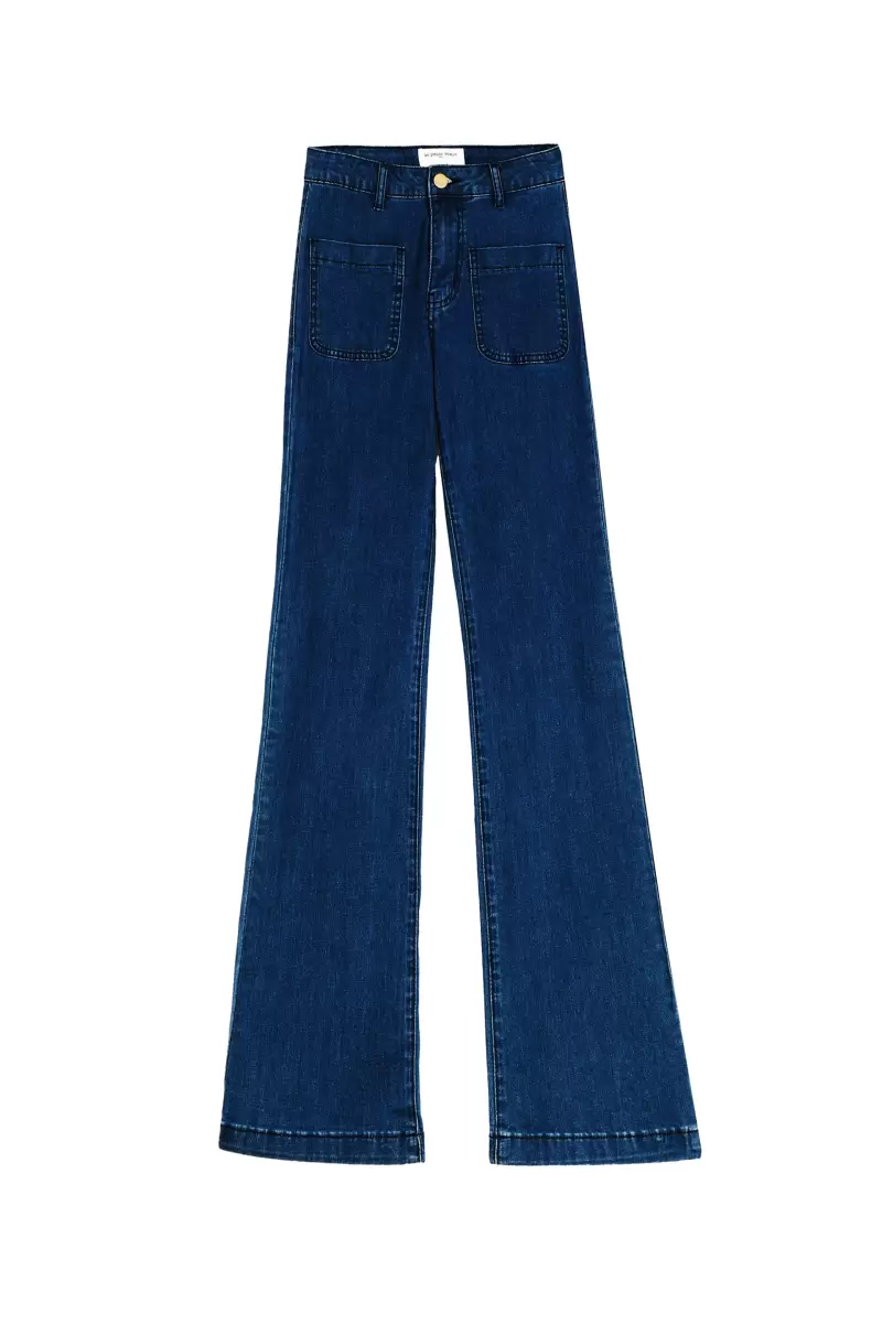 La Petite Etoile Jean Sonny W Women Trousers & Jeans Wash - 4