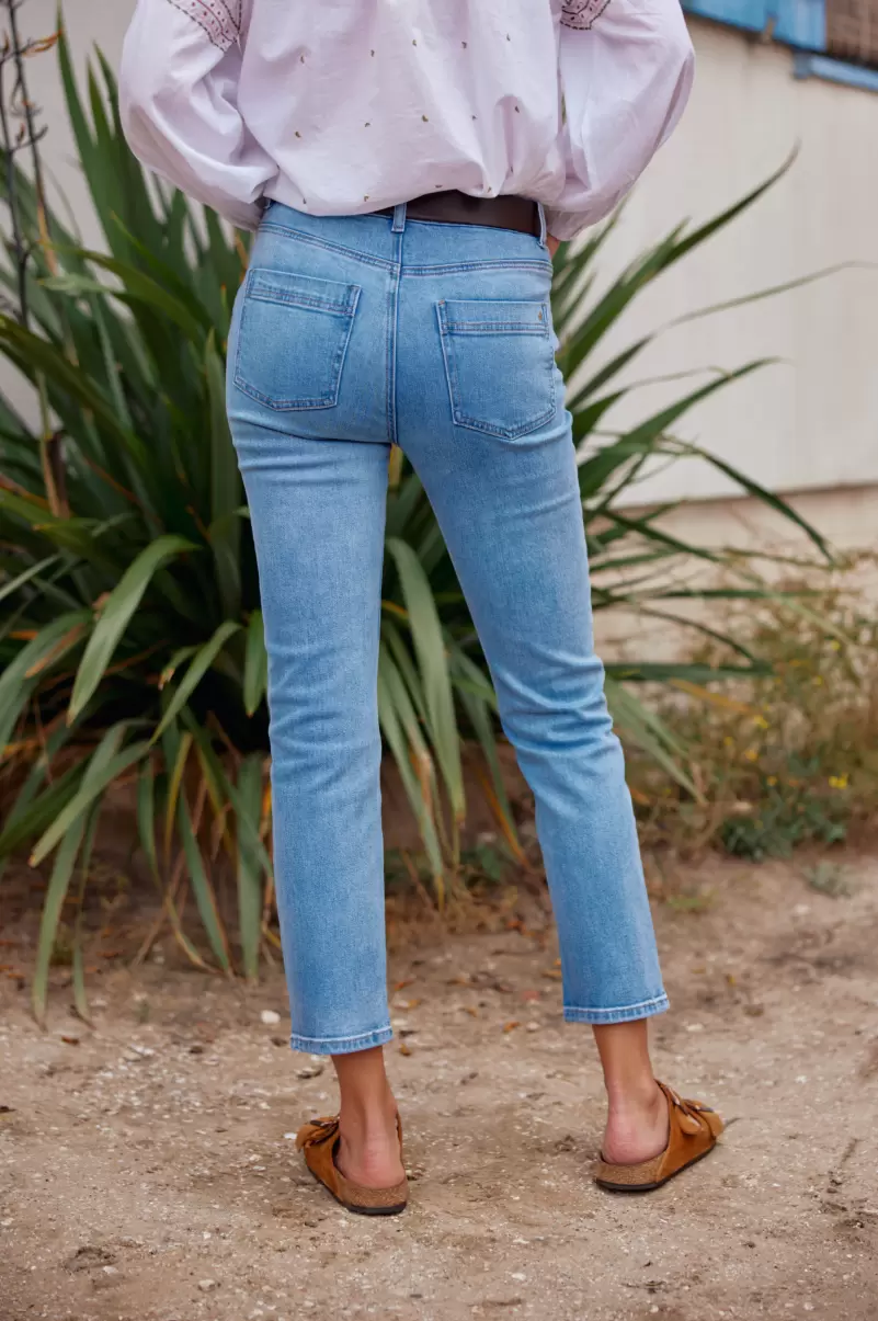 Trousers & Jeans Jeans Brieg S La Petite Etoile Stone Women - 3