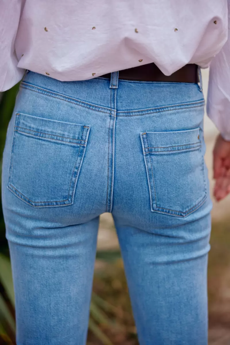 Trousers & Jeans Jeans Brieg S La Petite Etoile Stone Women - 4