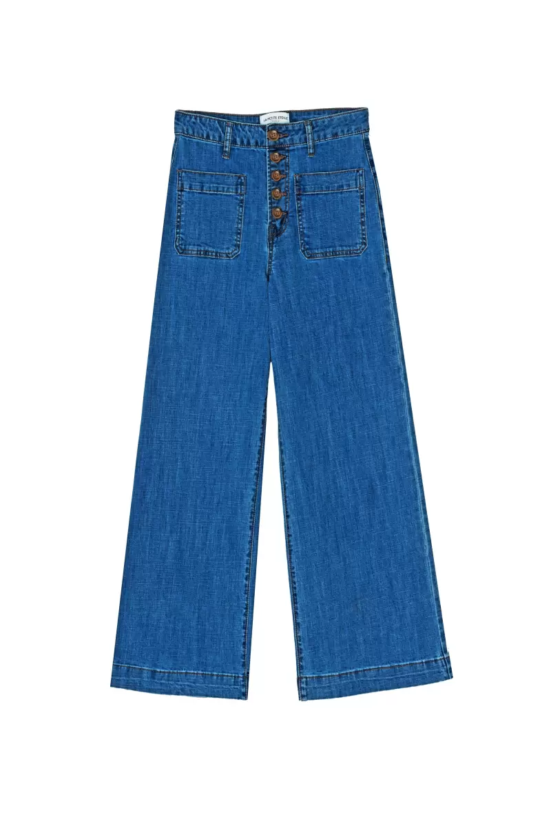 Women Trousers & Jeans La Petite Etoile Stone Jeans Atlanta - 4