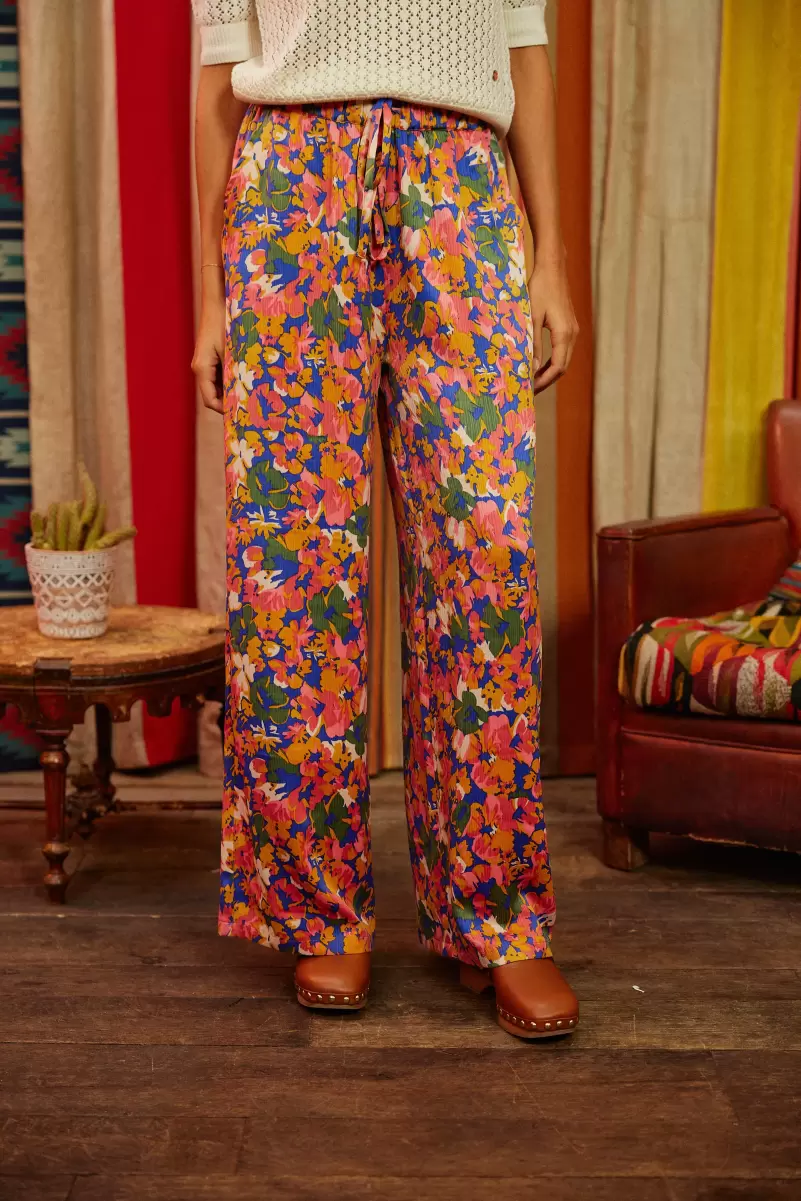 Pants Priam La Petite Etoile Trousers & Jeans Floral Women