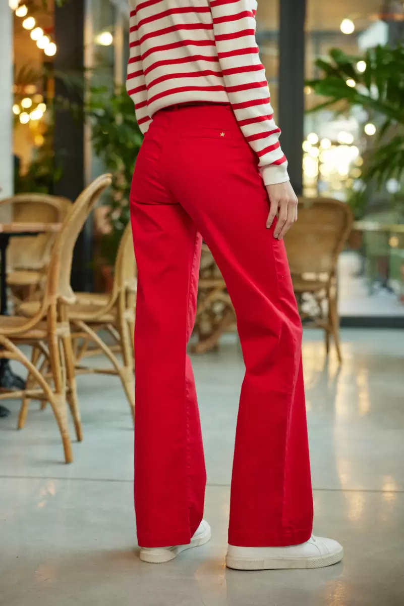 Rouge Women Trousers & Jeans La Petite Etoile Pantalon Sonny T - 2