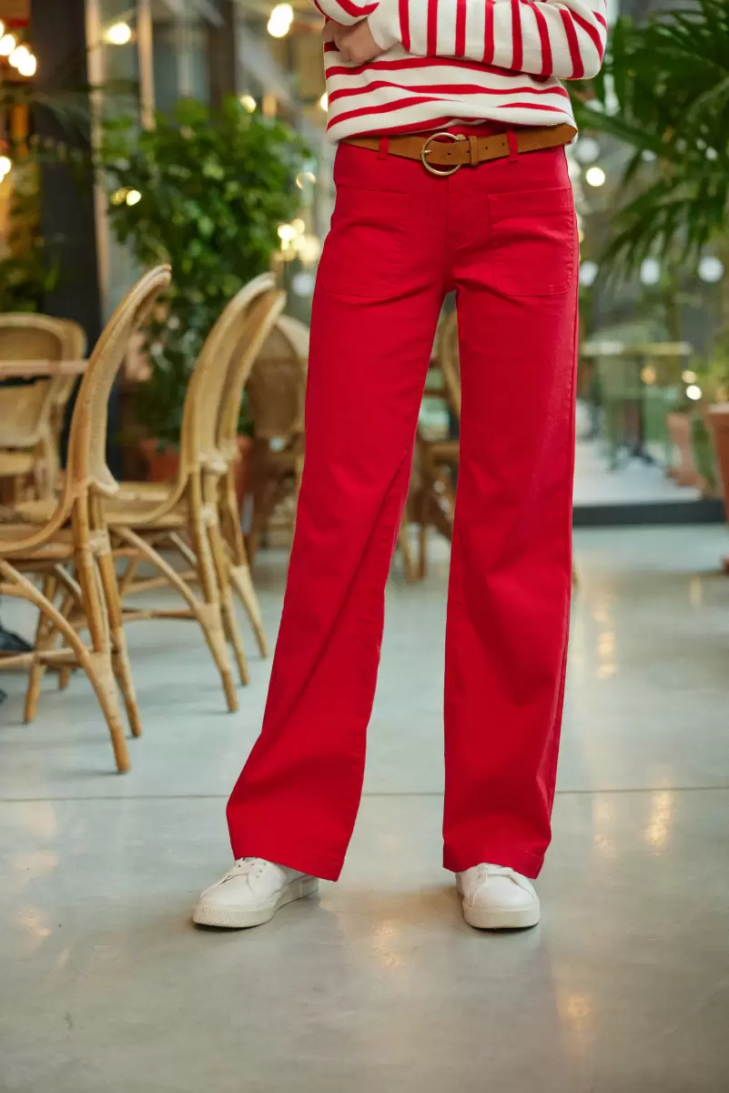 Rouge Women Trousers & Jeans La Petite Etoile Pantalon Sonny T