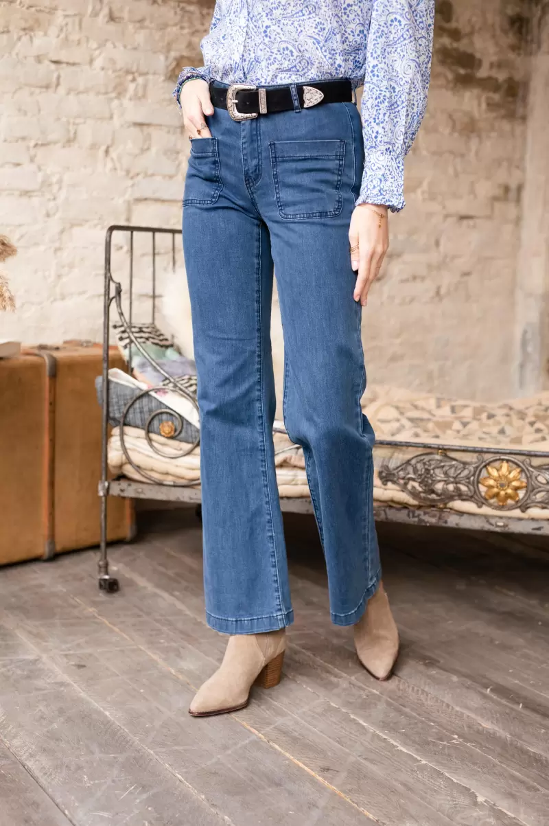 La Petite Etoile Jean Sonny S Women Trousers & Jeans Stone - 1