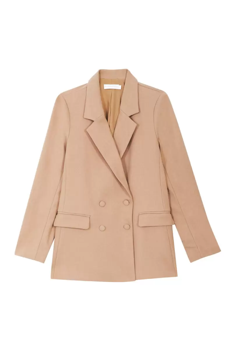 La Petite Etoile Coats & Jackets Women Noisette Veste Eliza - 4