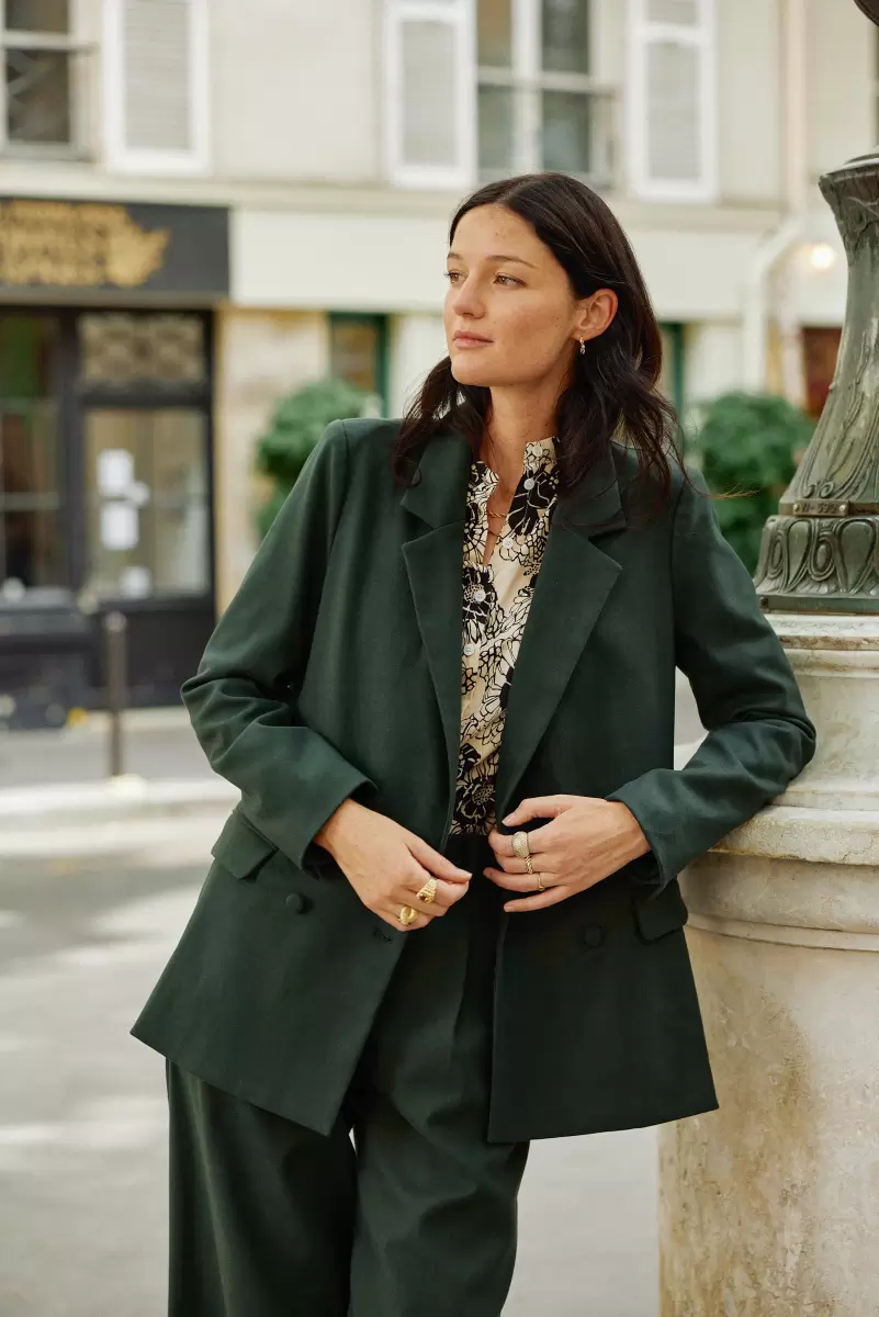 Veste Eliza Women Vert La Petite Etoile Coats & Jackets