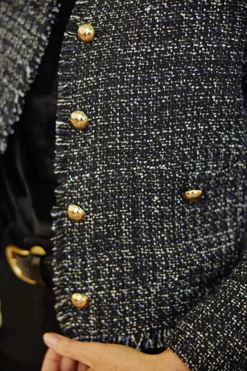 La Petite Etoile Veste Nea Coats & Jackets Women Tweed - 4