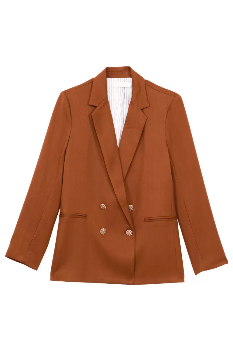 Coats & Jackets Women La Petite Etoile Jacket Kyra Caramel - 4
