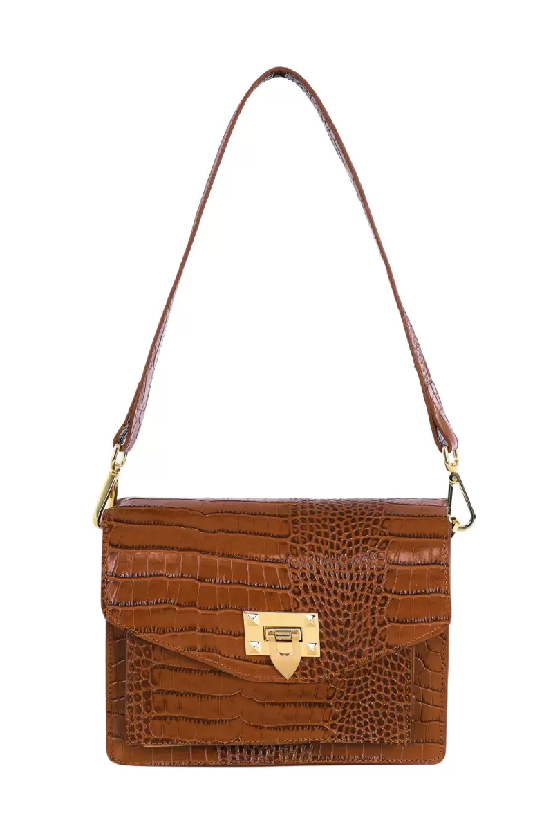 La Petite Etoile Satchel Handbag East Accessories Women Camel - 3