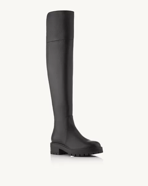 Women Black Boots Distinct Whitney Boot Flat