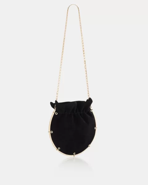 Soho Chain Pouch Shoulder Bags Black Convenient Women