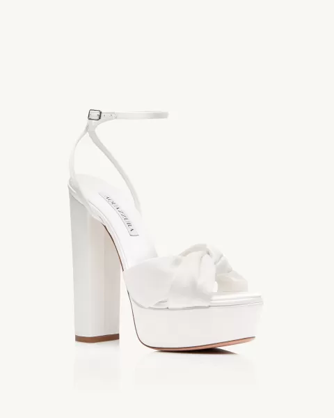 Olie Plateau 140 White Women Classic Bridal Shoes