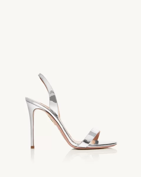 Silver Bridal Shoes So Nude Sandal 105 Women Exclusive