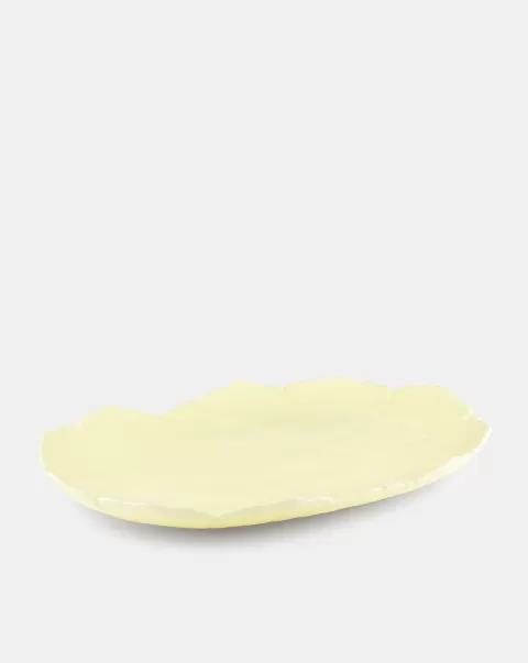 Yellow Dinnerware Superior Unisex Cherry Blossom Oval Platter