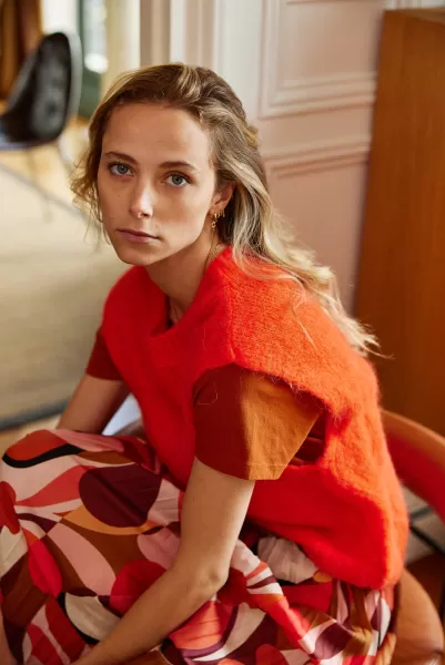 La Petite Etoile Women Pull Makena Knitwear Orange