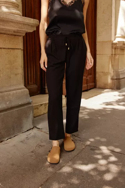 Women Trousers & Jeans Pants Karama Noir La Petite Etoile