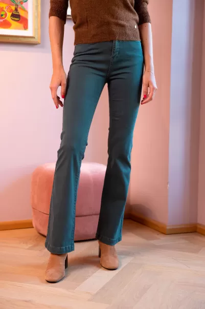 Women Trousers & Jeans Vert La Petite Etoile Trousers Lancelot T
