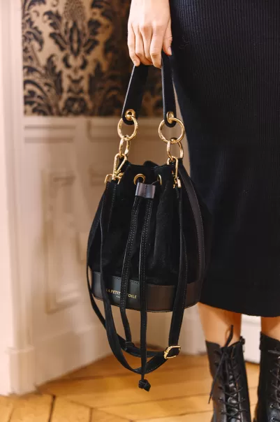Bucket Bag Wood Accessories Women La Petite Etoile Noir